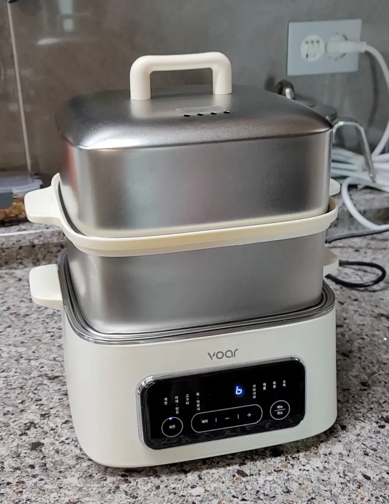 보아르 다이닝 스텐 멀티찜기 대용량 스팀 멀티쿠커